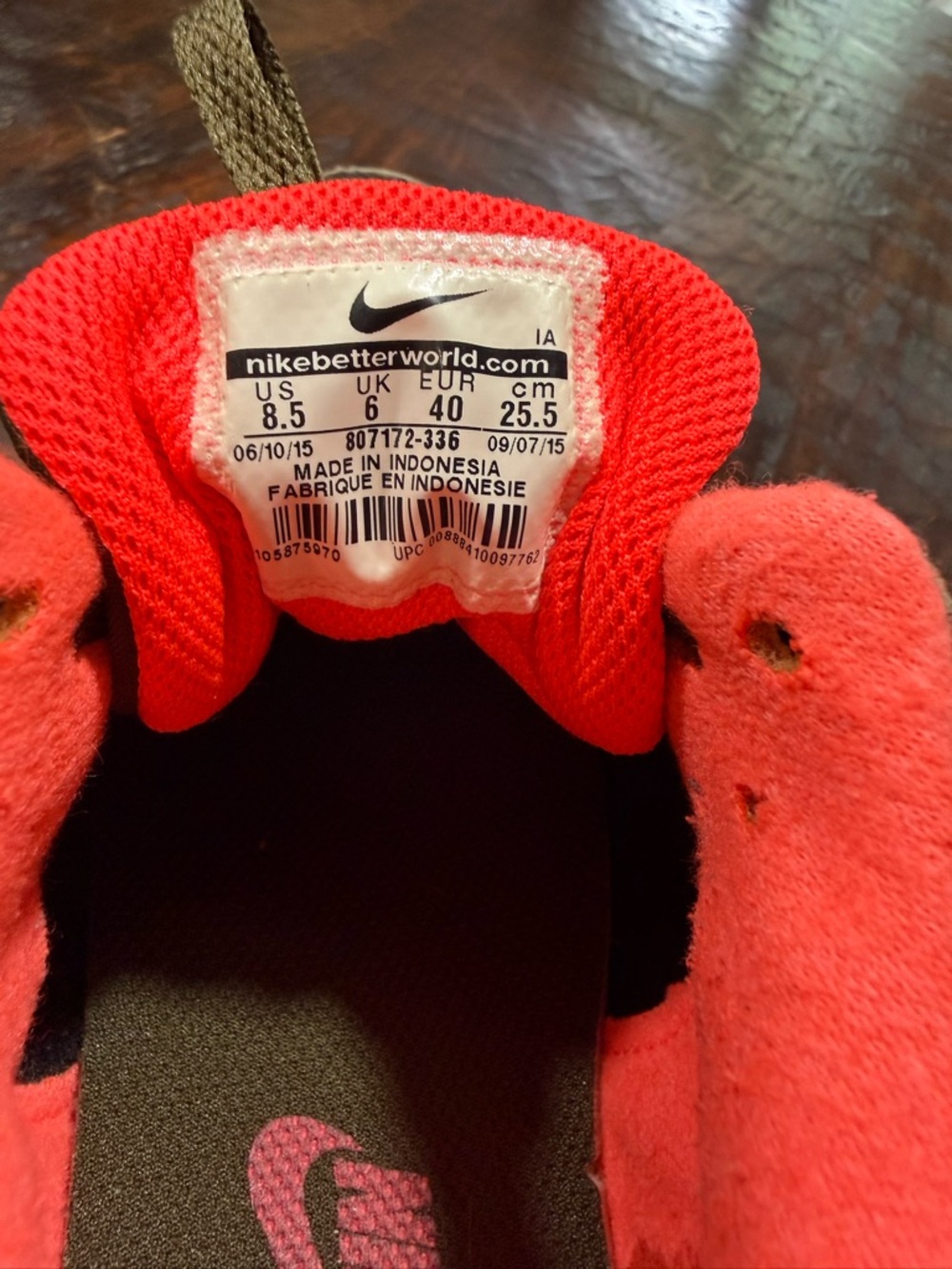 Nike Md Runner 2 Mid trail shoe, size 8.5, women’s - Picture 6 of 11